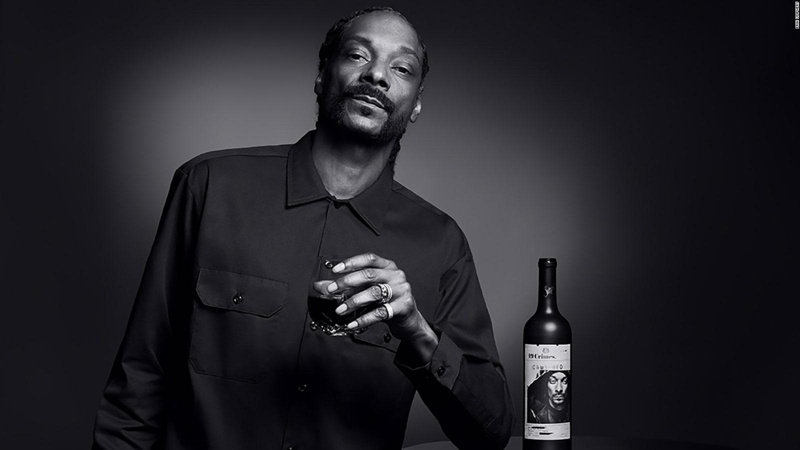 Snoop Dogg 19 Crimes Glass Packaging for Wine Labels