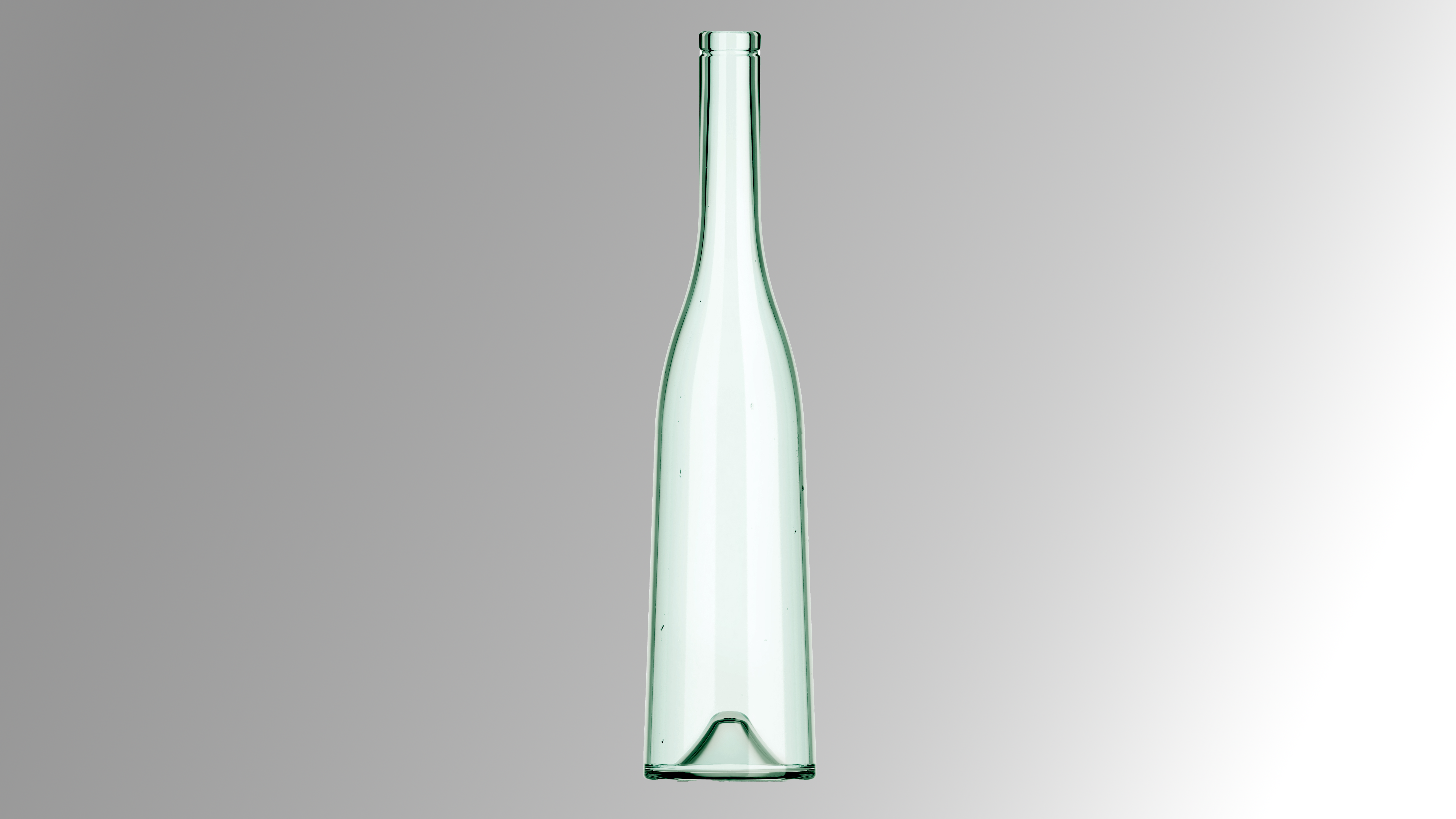 A uniquely-shaped bottle has boundless potential for creative labelling