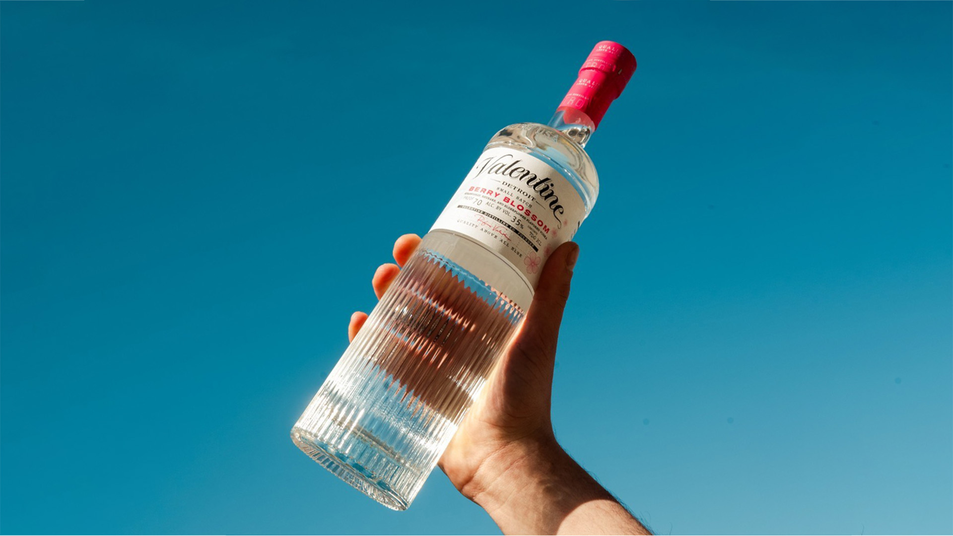 Valentine Vodka glass packaging from Global Package